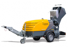 Basınçlı hava konveyörleri Putzmeister M 740 DBS