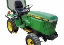 Belediye traktörleri John Deere 655