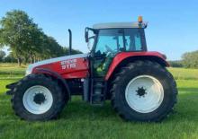 Belediye traktörleri Steyr KM 9115 a