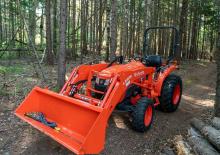 Belediye traktörleri Kubota L 3901