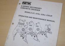 Beton pülverizatörleri NPK G 30 JR
