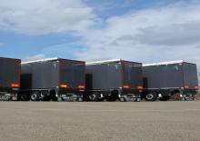 Box / Dry Van Semi Trailers Reisch RSBS-3-ST13