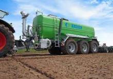 Bulamaç tankları Bauer Irrigation Pump tanker poly 105 EA single axle