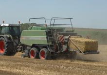 Büyük kare balyalayıcı + yüksek yoğunluklu balya makineleri Fendt 1270 NT