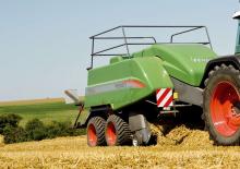 Büyük kare balyalayıcı + yüksek yoğunluklu balya makineleri Fendt 870 NE