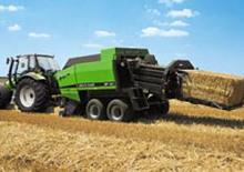 Büyük kare balyalayıcı + yüksek yoğunluklu balya makineleri DEUTZ-FAHR GP 60