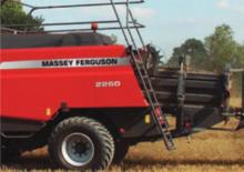 Büyük kare balyalayıcı + yüksek yoğunluklu balya makineleri Massey Ferguson MF 2250 SC