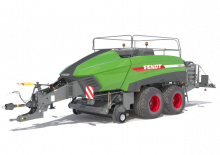 Büyük kare balyalayıcı + yüksek yoğunluklu balya makineleri Fendt Squadra 1290 DU