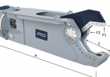 Çelik hurda kesici FRD VR-2ER 