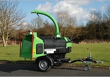 Wood Chippers Green Mech Quad-Chip 160
