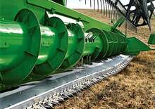 Combine harvesters cutterbars John Deere 625F Hydra Flex 