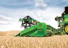 Combine harvesters cutterbars John Deere 740X 