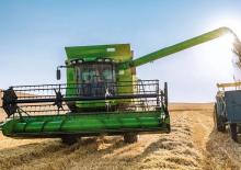 Combine Harvesters John Deere W2 400