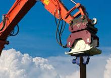Compactors for Hydraulic excavators Hydra Ram HC-180/2