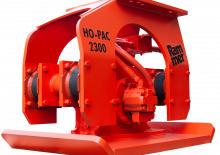 Compactors for Hydraulic excavators Rammer Ho-Pac 2300