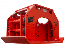 Compactors for Hydraulic excavators Rammer Ho-Pac 4000