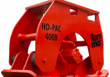Compactors for Hydraulic excavators Rammer Ho-Pac 400B