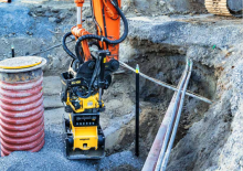 Compactors for Hydraulic excavators engcon PP600