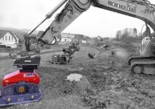 Compactors for Hydraulic excavators MTS V10