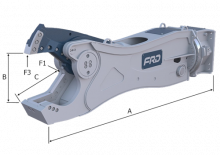 Steel scrap cutters FRD VR200ER