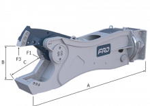 Steel scrap cutters FRD VR37ER