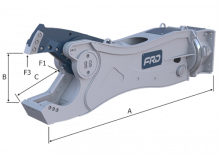 Steel scrap cutters FRD VR7ER 