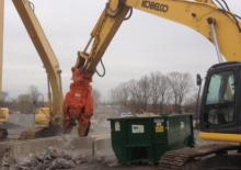 Steel scrap cutters NPK M-35G