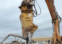 Concrete Pulverizers OSA Demolition Equipment RV 10