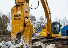 Concrete Pulverizers OSA Demolition Equipment RV 16