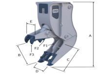Concrete Pulverizers FRD VS40E 
