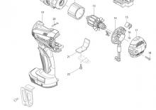 Cordless Drill & Screw Drivers Makita BDF446 