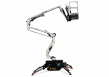 Crawler Articulating Boom Lifts Oil & Steel Octopus 14 