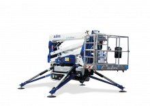 Crawler Articulating Boom Lifts Oil & Steel Octopus 17