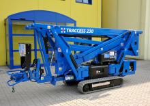 Crawler Articulating Boom Lifts CTE Traccess 230 Winch