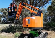 Crawler Articulating Boom Lifts Mecaplús ME-7