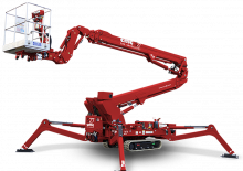 Crawler Articulating Boom Lifts CMC S27