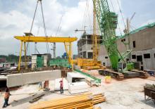 Crawler cranes - Lattice boom Sennebogen 5500G
