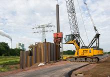 Crawler cranes - Lattice boom Sennebogen 640E