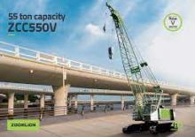Crawler cranes - Lattice boom Zoomlion ZCC550V