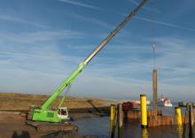 Crawler cranes - Telescopic boom Sennebogen 673E