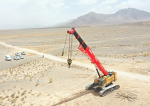 Crawler cranes - Telescopic boom Sany SCC800TB