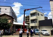 Crawler cranes - Telescopic boom UNIC URW-7035