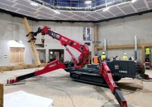 Crawler cranes - Telescopic boom UNIC URW-706-2