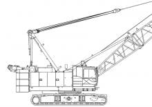Crawler cranes - Lattice boom Manitowoc 10000 E-1