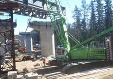 Crawler cranes - Lattice boom Sennebogen 7700