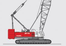 Crawler cranes - Lattice boom Fuwa QUY120
