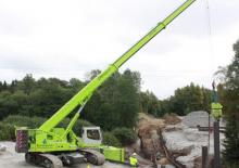 Crawler cranes - Telescopic boom Sennebogen 683 R