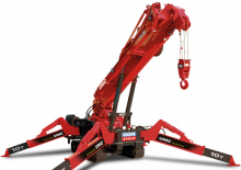 Crawler cranes - Telescopic boom UNIC URW-1006