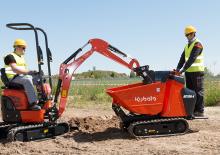 Electric Tracked Dumpers Kubota KC70H-4e