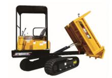 Tracked Dumpers Morooka MST 200 VDR